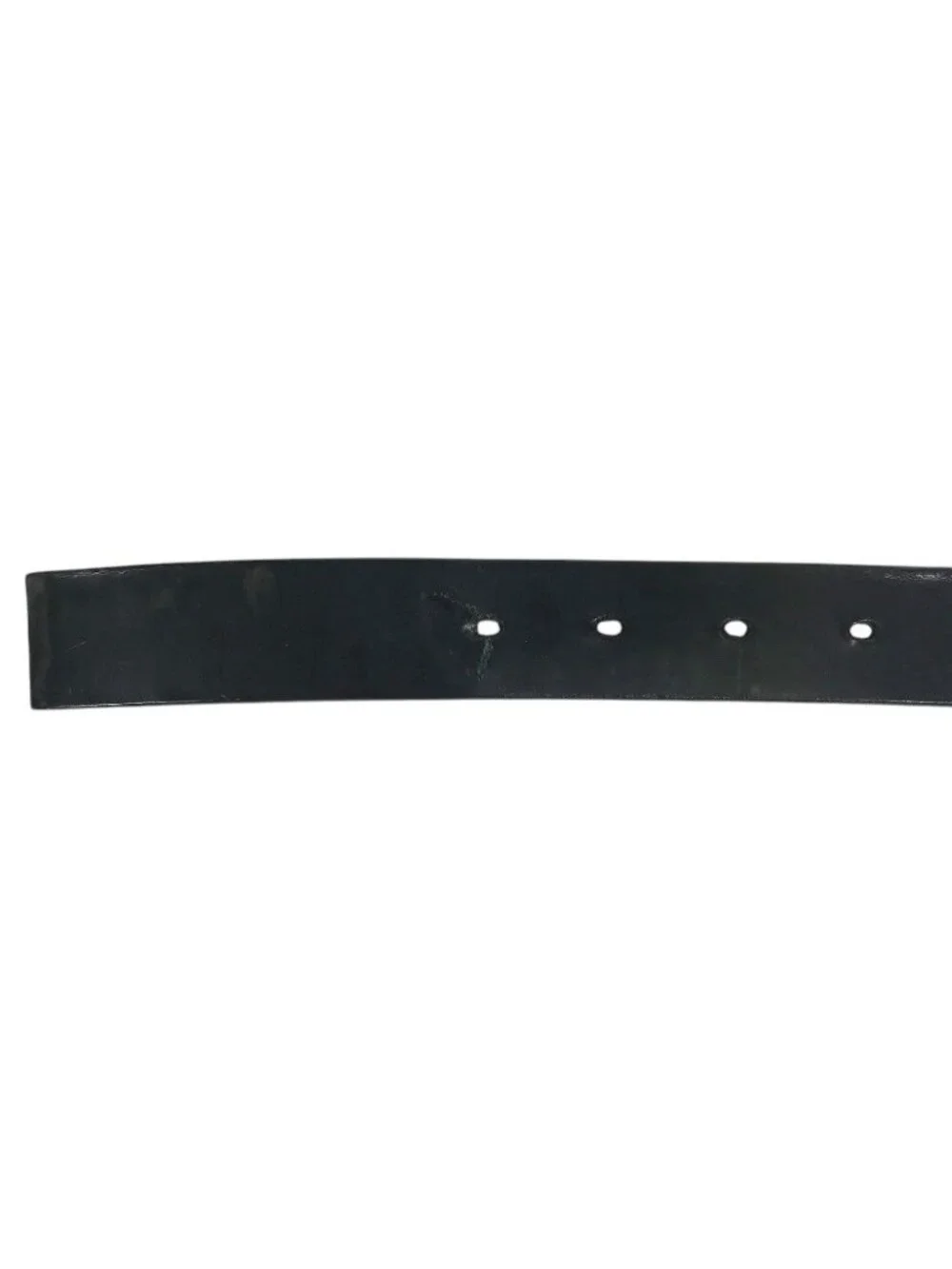 Louis Vuitton Belt Ceinture Initial Leather Black